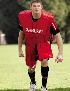 Samurai Contact Suit Red/White EACH (9625003)