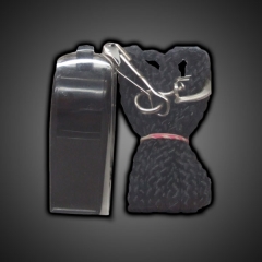 Plastic Whistle with Lanyard  XXX (69003)