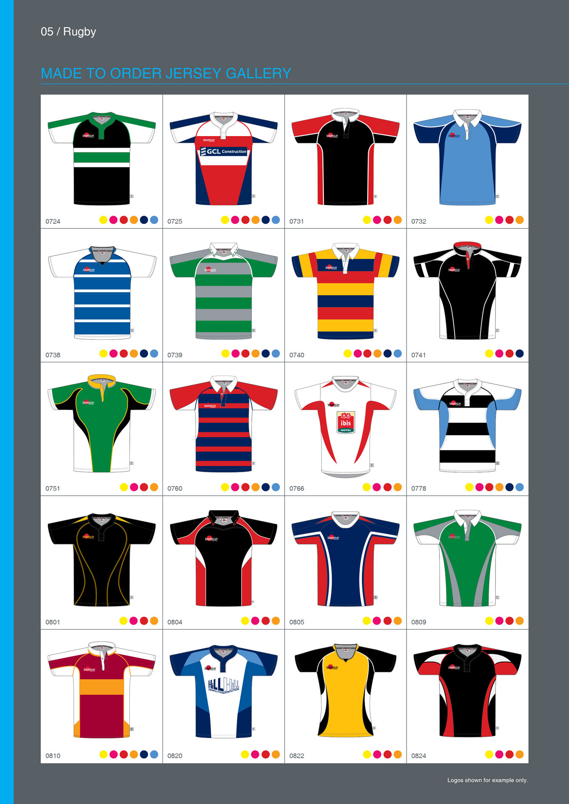 Rugby/League Apparel